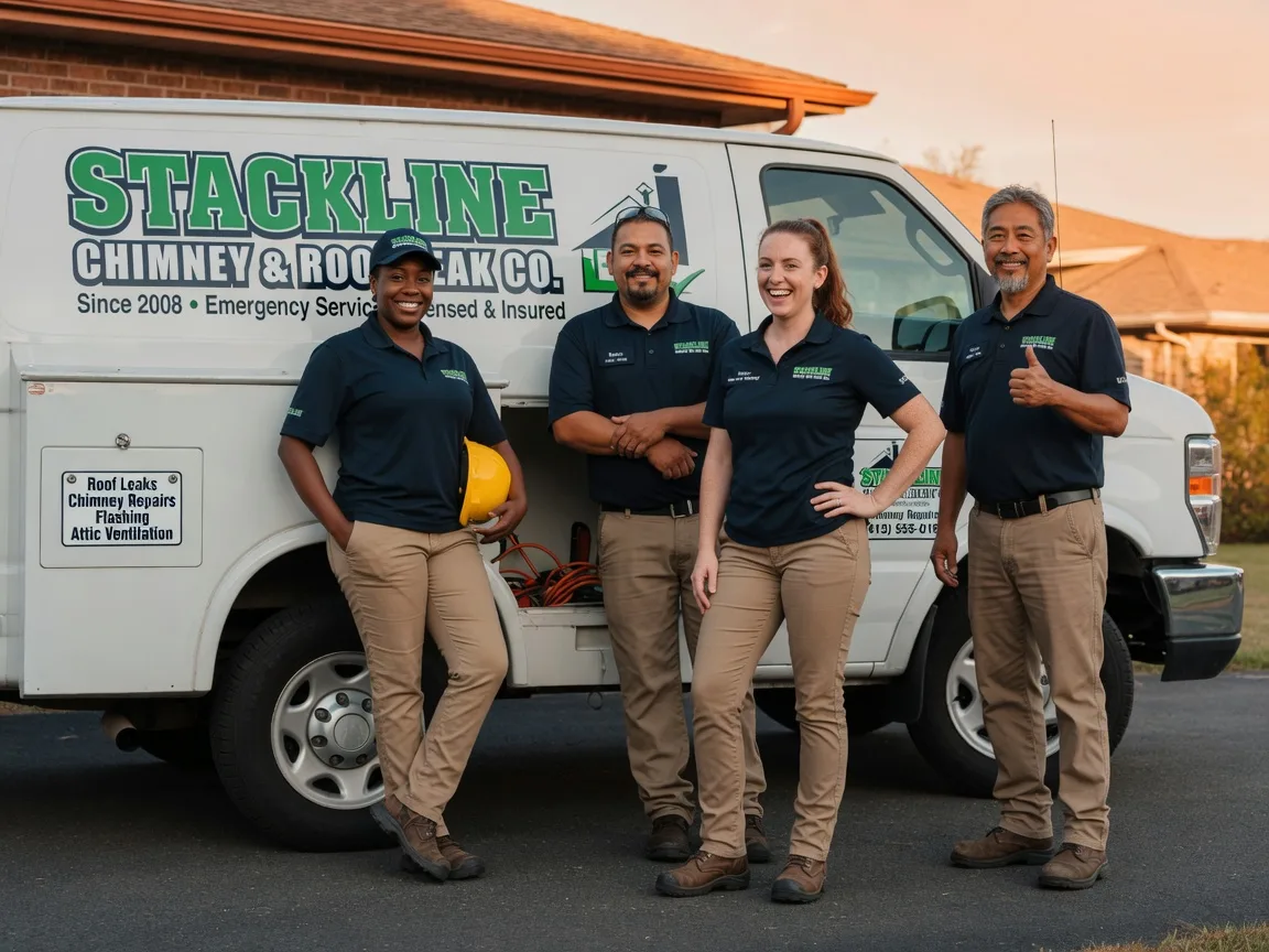 Chimney flashing repair company in Pineville, AR